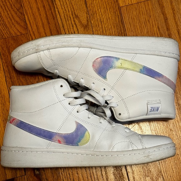 Nike Court Royale 2 Mid 'White' Tie Dye Swoosh - Picture 2 of 7